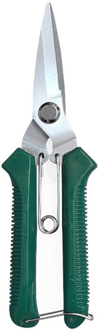 월드크린 다목적 전지가위 그린, 1개