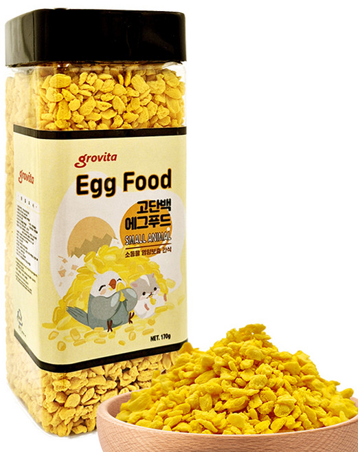 그로비타 고단백 에그푸드 간식, 170g, 1개