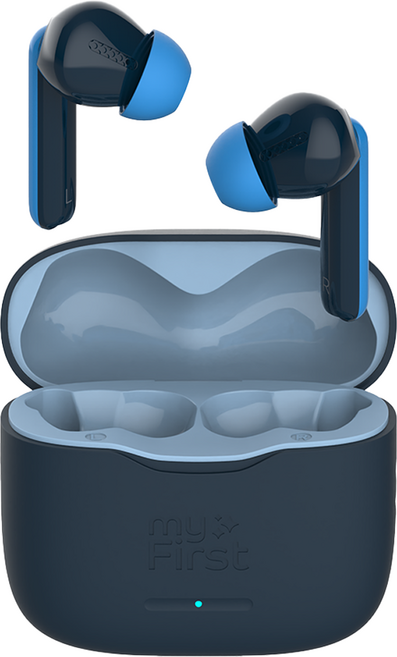 마이퍼스트 아동용 케어버즈 무선 TWS 블루투스 이어폰 FH8505SA 스페이스블루 6시간