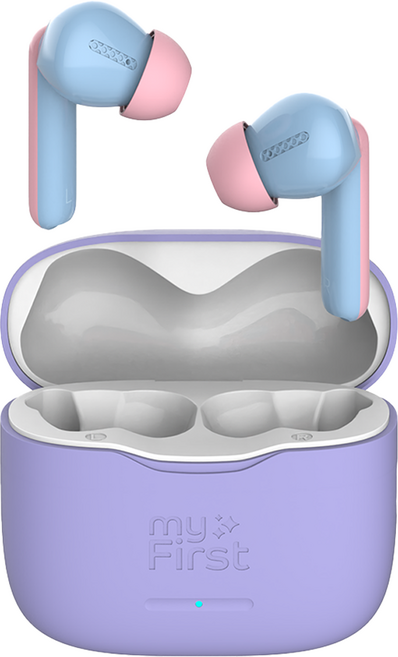 마이퍼스트 아동용 케어버즈 무선 TWS 블루투스 이어폰, FH8505SA, 코튼캔디