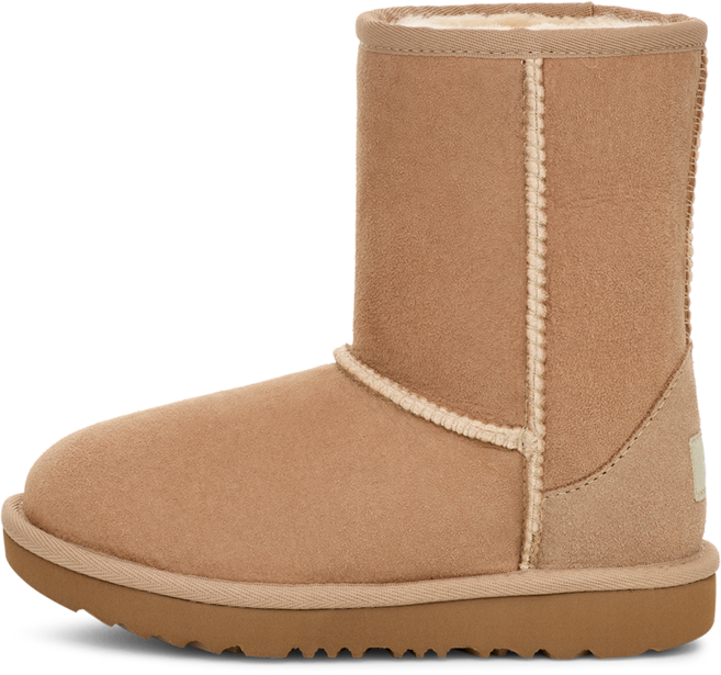 어그 아동용 오버로크 스티치 스웨이드 클래식 2 부츠