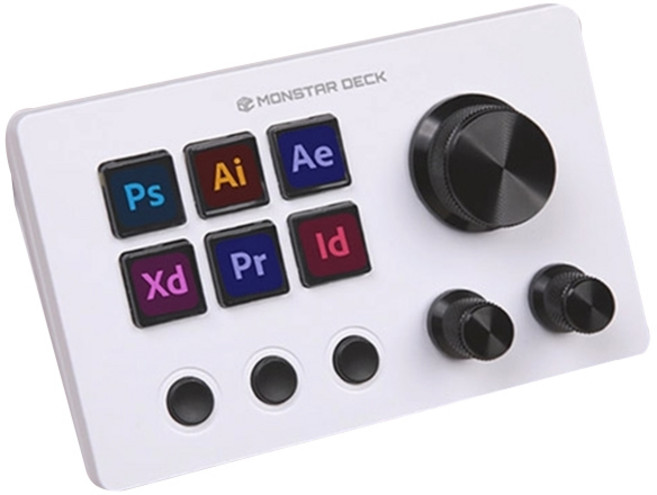 몬스타기어 몬스타덱 영상편집보드, TS16N3(화이트)