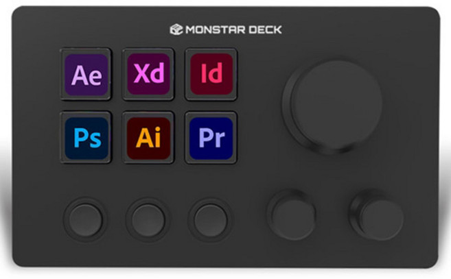 몬스타기어 몬스타덱 영상편집보드, TS16N3(블랙)