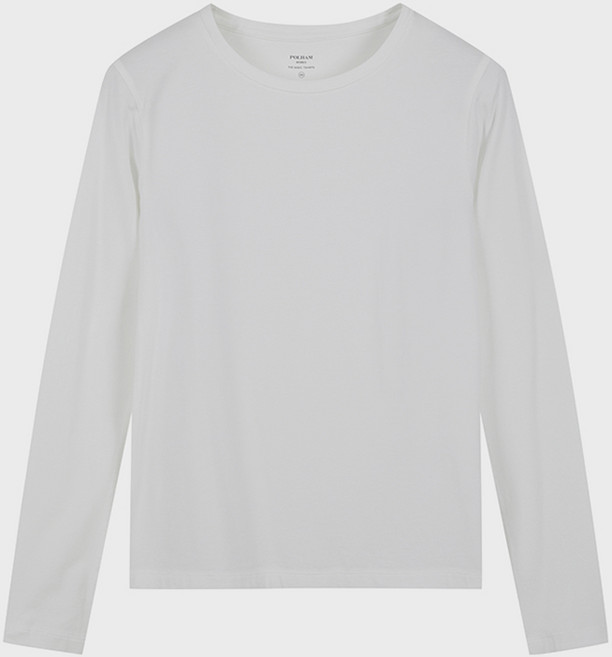 폴햄 여성용 에코베로 라운드넥 긴팔 티셔츠 PHE4TR2100