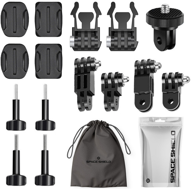 스페이스쉴드 DJI 오즈모 포켓 3 호환 스타터 그립 백 키트 14종 세트, 1세트