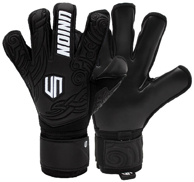 지케이유니온코리아 유니온 MG 스마트 에르고롤 다크니스 GK골키퍼장갑 양손 세트 UN1016-999, 블랙, 1세트