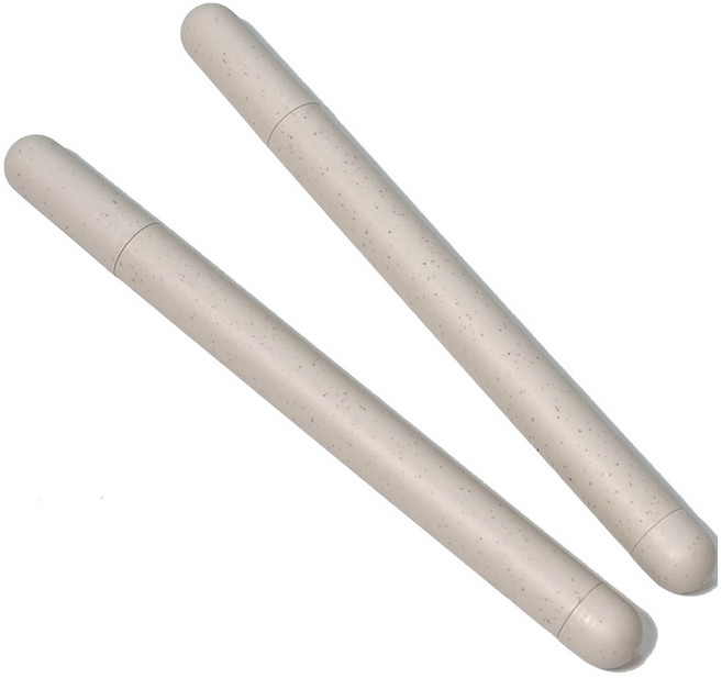 휴대용 리유저블 빨대 케이스, 2개