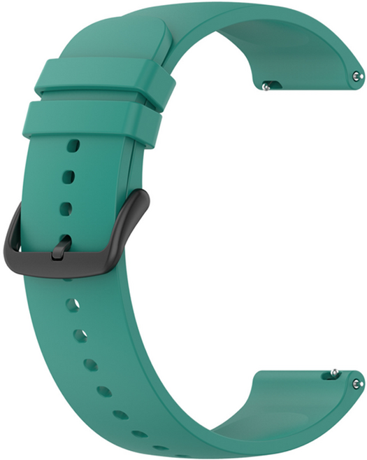 파이네스트원 테일 실리콘 스트랩 20mm, 파인 그린, 1개