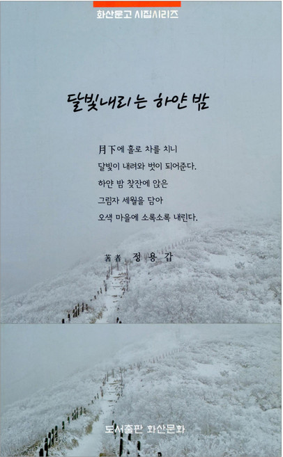 달빛내리는 하얀 밤, 정용갑 저, 화산문화