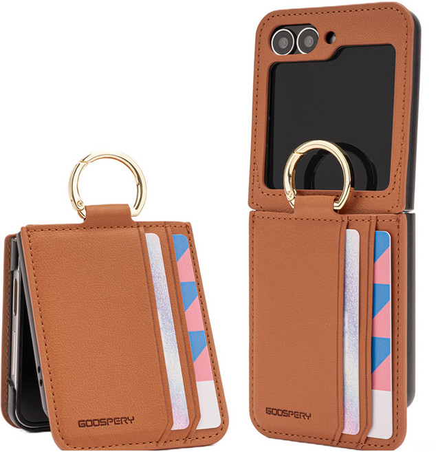 구스페리 데일리 프로 다이어리 가죽 휴대폰 케이스