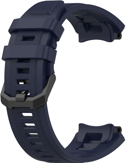 Finest One Amazfit Active Edge 矽膠智慧手錶錶帶, 1個, 深藍色