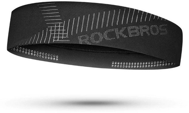 락브로스 스포츠 헤어밴드 ZHD001, 블랙(ZHD001BK), 1개