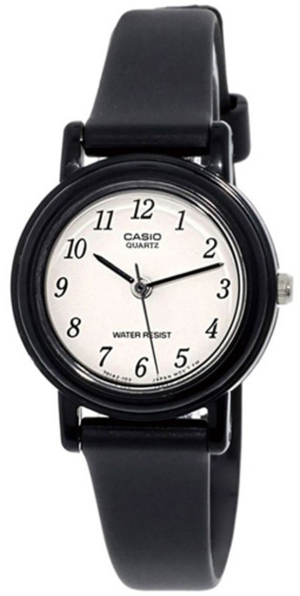 CASIO 卡西歐 女款簡約生活防水樹脂石英錶