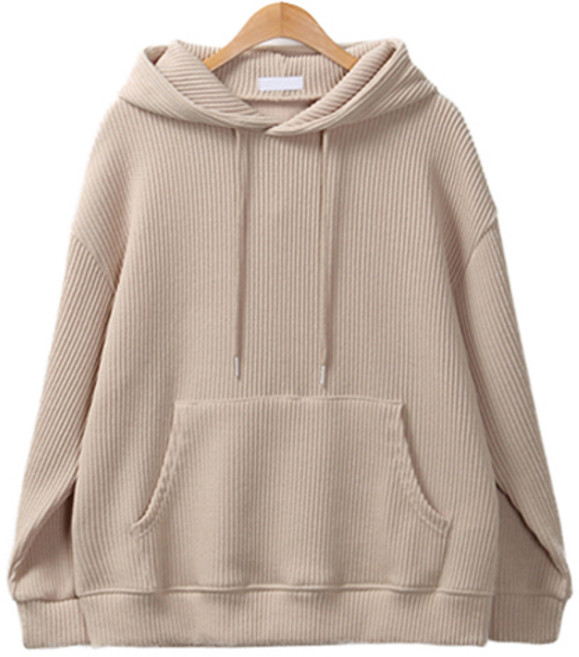 Raymon 男款 氣球寬鬆版針織連帽T恤