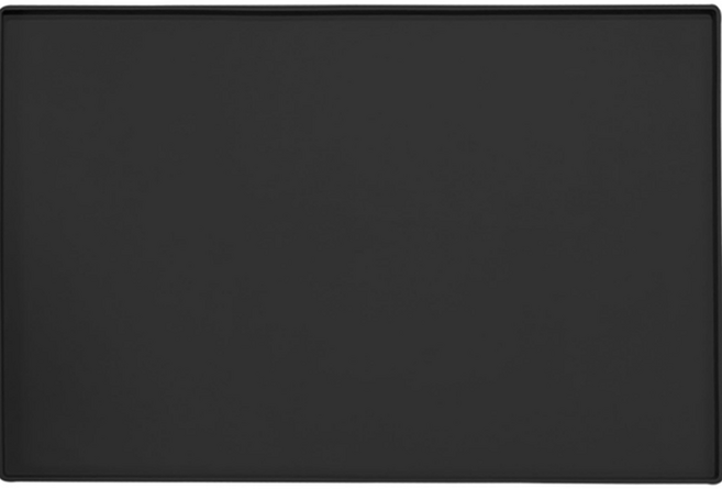 탑피아 편리한 커피머신 실리콘 매트 낱장 커피메이커 매트, 블랙, 1개