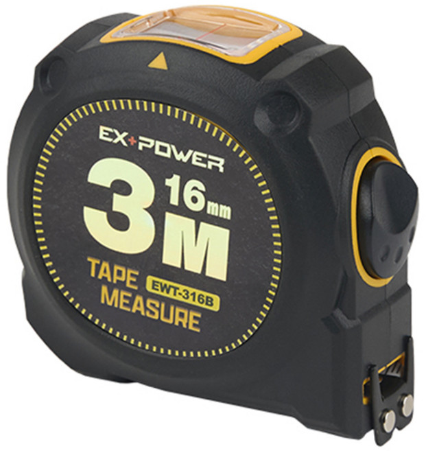 이엑스파워 원도우 오토락줄자 3m x 16mm, 1개