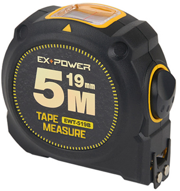 이엑스파워 원도우 오토락줄자 5m x 19mm, 1개