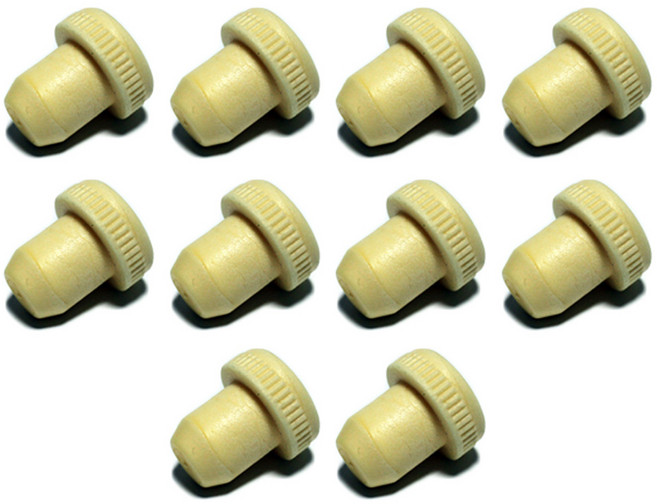 코르크형 실리콘고무 와인 병마개, 10개