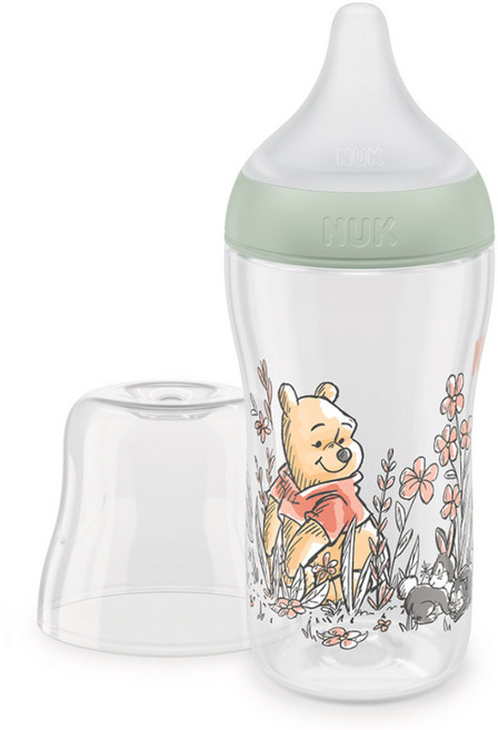 NUK 完美搭配奶瓶+奶嘴M套裝, 迪士尼小熊維尼, 260ml, 1組