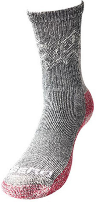 LIBERO Rober 輕量緩震羊毛登山襪, 1個, 紫海軍藍