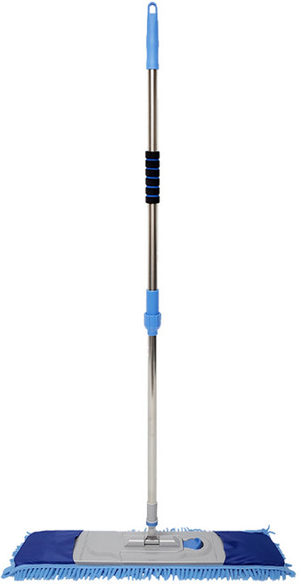 플라넥스 길이 조절되는 2단 스테인리스 초극세사 도레미 강당걸레 중 DM-DRM60-T, 혼합색상, 1개