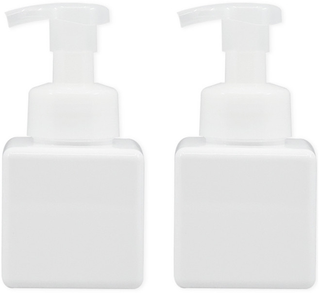 뉴앤룩 리필 용기 디스펜서 거품형 250ml, 화이트, 2개