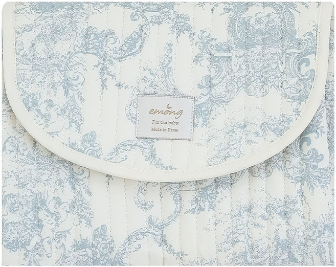 이몽 유아용 뜨왈드주이 휴대용 기저귀 패드, 블루, 1개