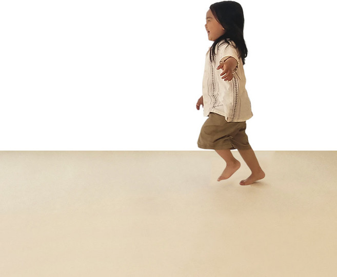 천일카페트 유아용 층간소음 매트, 네츄럴 아이보리