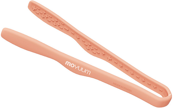 모윰 실리콘 이유식 집게, 단품, 1개, 테라코타