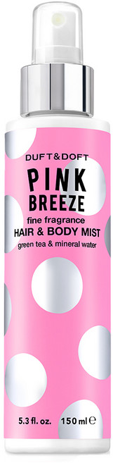 DUFT&DOFT 身體髮香噴霧 Pink Breeze 150ml 含綠茶和礦泉水, 1瓶
