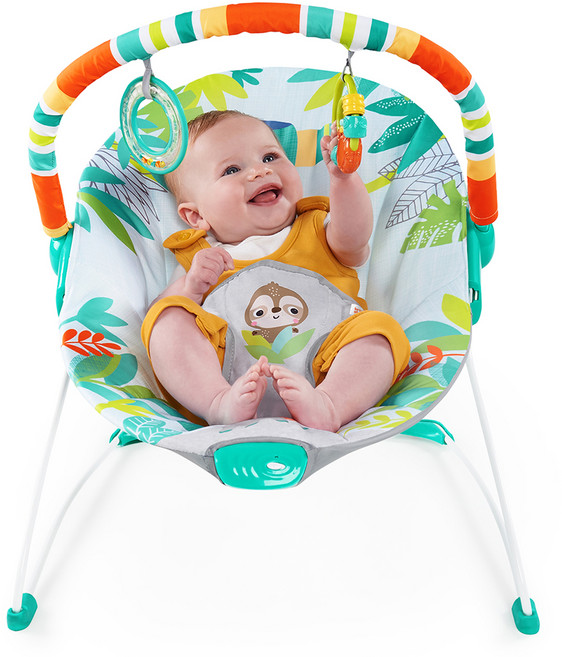 kids2 bright starts 雨林嬰兒搖椅, 混合色