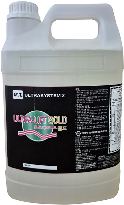 울트라켐랩스 울트라리프트 골드 초고농축 카펫 직물류 전용세제 업소용, 1개, 3.75L