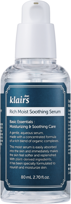 클레어스 리치 모이스트 수딩 세럼, 80ml, 1개