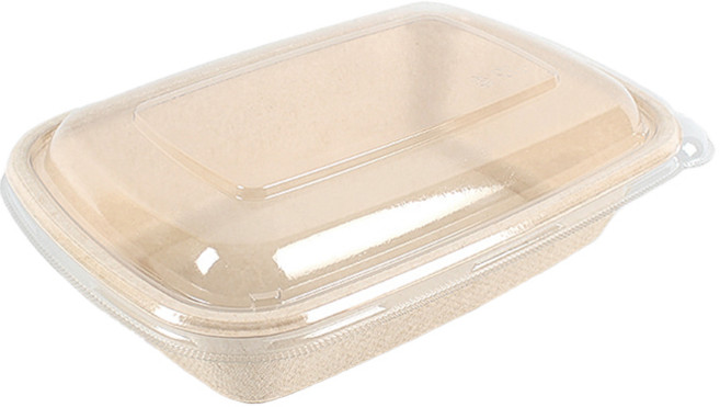 펄프 직사각 용기, 50개, 750ml