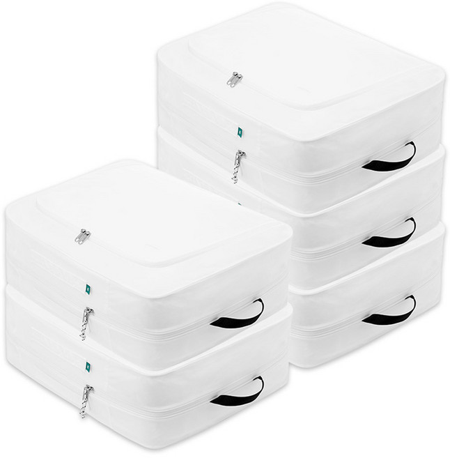 브랜든 2세대 부피순삭 의류 이불 다용도 압축 파우치 5매 세트