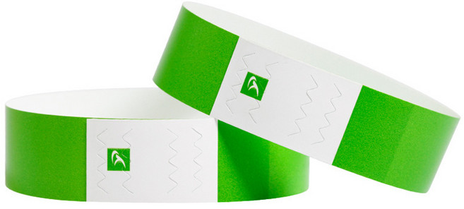 투그램플러스 입장권 팔찌, 3 그린, 100개