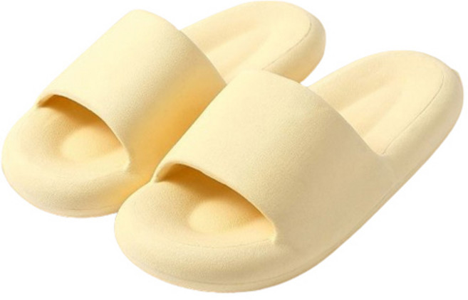 아리코 마시멜로 거실화, 옐로우, 1개