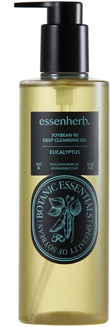에센허브 소이빈 90 딥 클렌징 오일 유칼립투스, 300ml, 1개 - 쿠팡