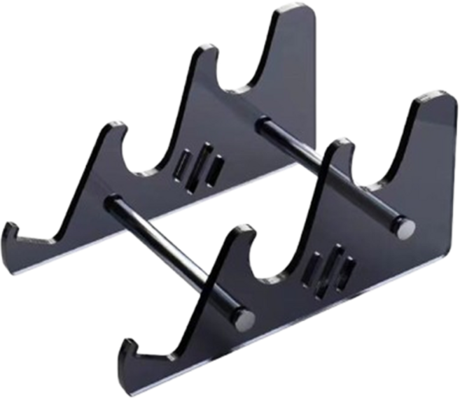 탑피아 간편한 키보드 디스플레이 아크릴 스탠드 3단, 다크나이트