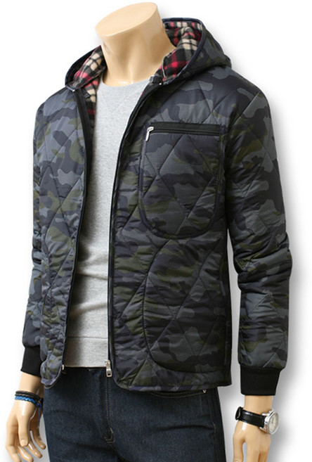 블루포스 남성용 메시온 기모 후드 경량 점퍼