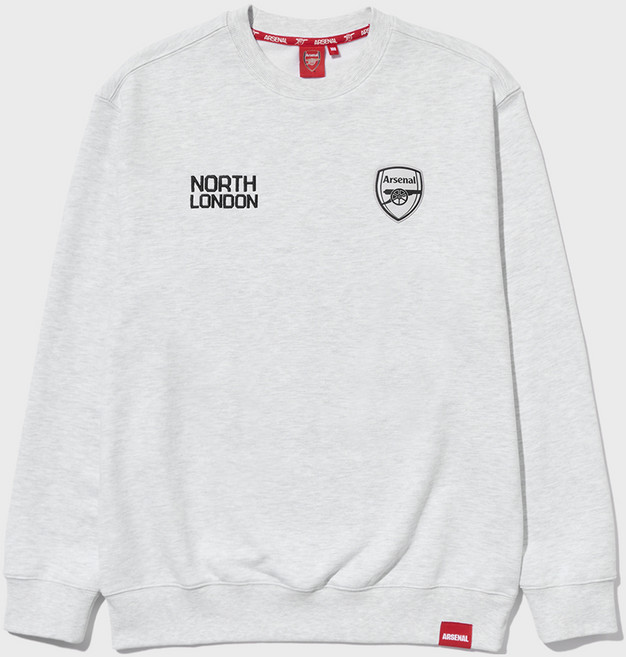 아스날 풋볼스탠다드 NORTH LONDON 앰블럼 맨투맨 A4RM316X