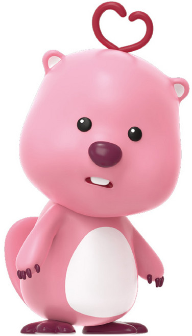 로이체 잔망루피 모니터 피규어 두근루피, 1개