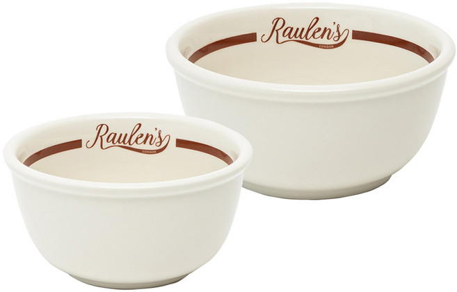 MAISON OBJET Raulens倫敦餐碗組, 紅色, 1套