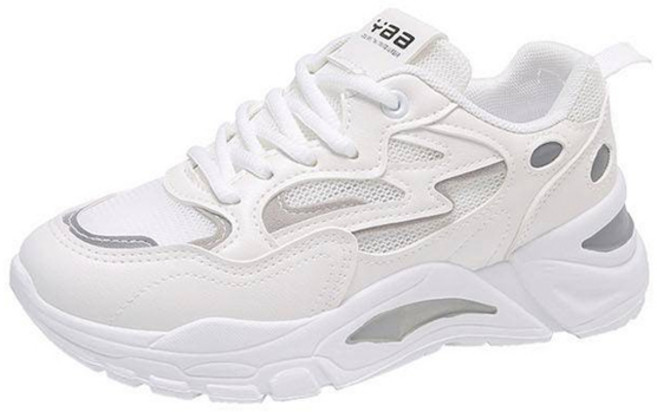 여성용 키높이 Yaa스니커즈