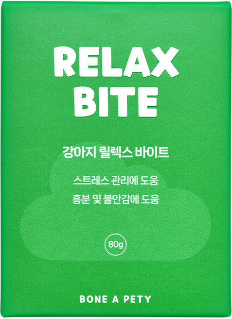 본아페티 강아지 바이트 영양제, 80g, 스트레스완화/안정/집중력관리, 1개