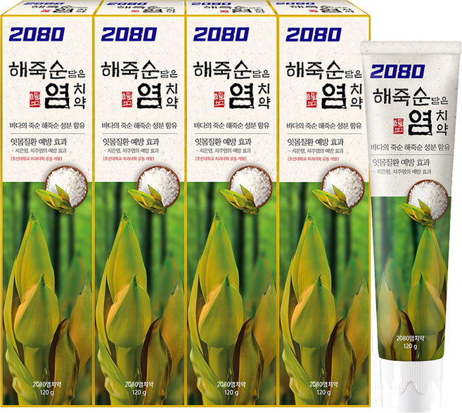 2080 해죽순 담은 염치약, 120g, 4개