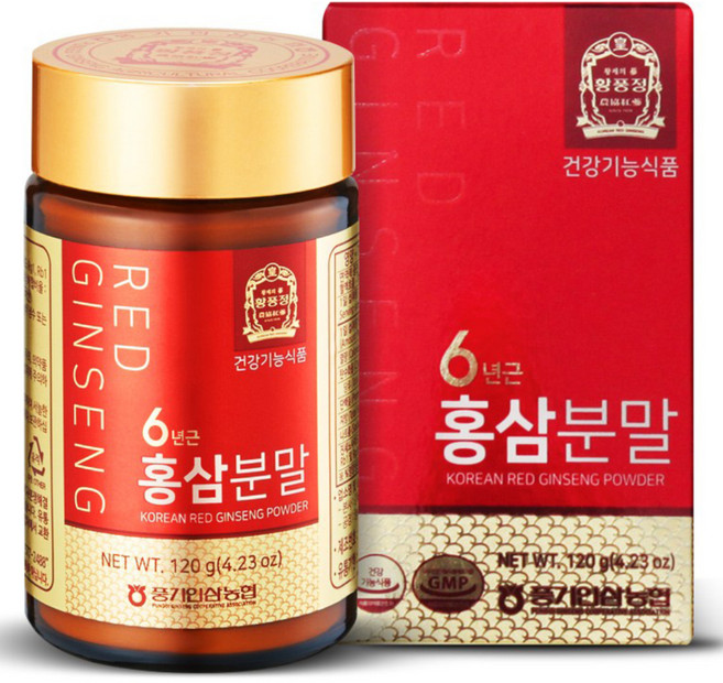 황풍정 풍기인삼농협 6년근 홍삼분말, 1개, 120g