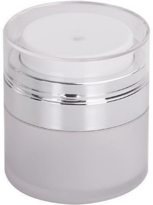 부드러운 진공 펌핑 크림 공병 15ml, 1개, 화이트
