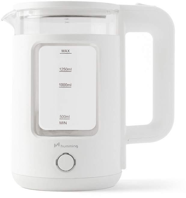 韓國 humming 安心大容量玻璃電茶壺, HMK-GP2206W
