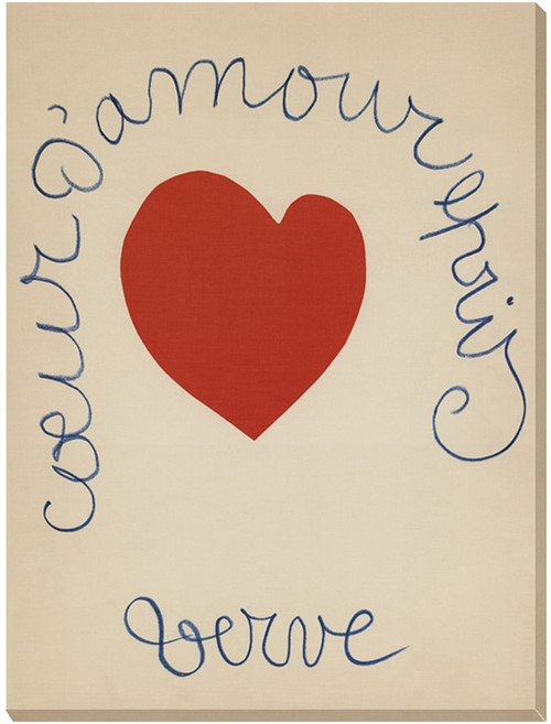 아트마트 앙리 마티스 Heart of Love 1949 캔버스액자